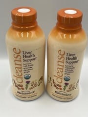 2 pack BioSchwartz Cleanse Liver Health Support 16oz/ea x2 *SEALED* Exp 10/2027