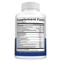 Brain Complex Plus Supplements Stress Energy Neuro Support Formula 120 Capsules