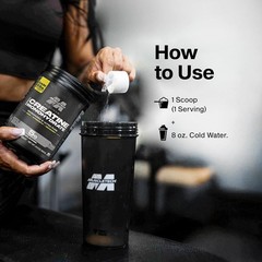 Creatine Monohydrate Powder Micronized Muscle Strength 80 Servings