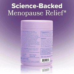 MENO Hormone-Free Menopause Support Capsules Black Cohosh Ashwagandha Relief