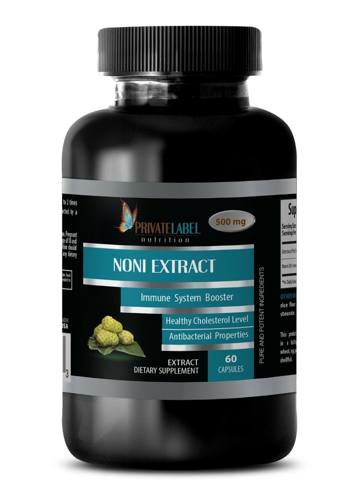 Morinda Citrifolia Tree – NONI EXTRACT 500mg – Accelerates Wound Healing 1B