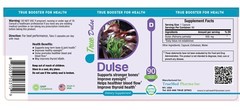 TrueMed Dulse Support Strong Bones Thyroid Health Blood Flow 650 mg 90 Capsules