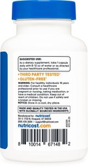 Nutricost Zinc Picolinate 50mg, 120 Vegetarian Capsules- Gluten Free and Non-GMO
