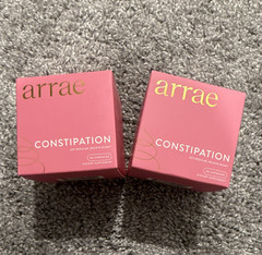 arrae Constipation Relief Dietary Supplement Capsules 60 Count Exp 07/2026