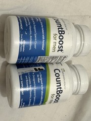 120 ct CountBoost For Men 2x 60 capsules (2 months) SEALED Exp 3/2027 * READ