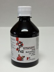 LAVERINA EXTRA STRONG MULTIVITAMIN B1,B2,B12,IRON, SYRUP SAVOR STRAWBERRY 240ml