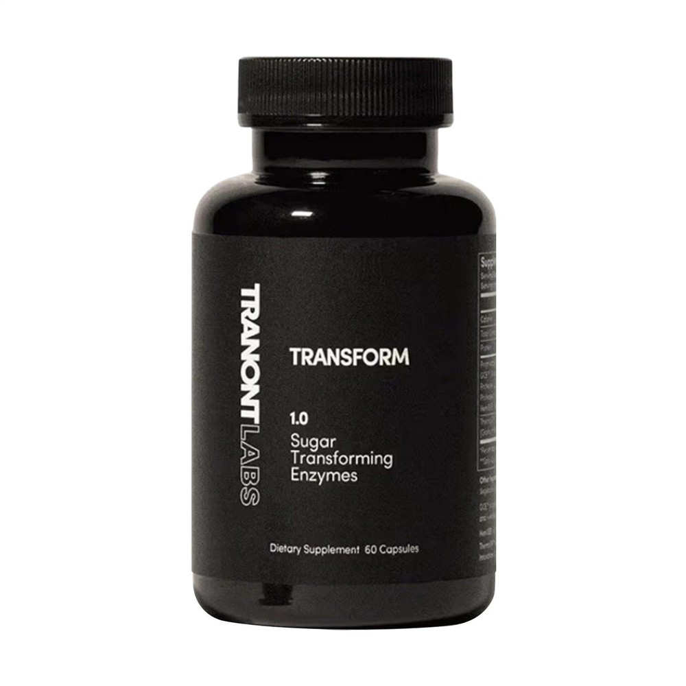 Tranont Labs Transform 1.0 Sugar Transforming Enzymes – 60 Caps – New