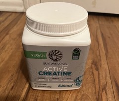 Sunwarrior Active Creatine Monohydrate Vegan Powder Unflavored 10.58oz / 300g