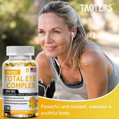 Total Eye Complex with Lutein & Zeaxanthin Extracts Support Eye & Vision Health