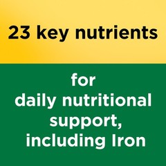 Nature Made Multivitamin Tablets with Iron, 130 Count (Pack of 1), No Color