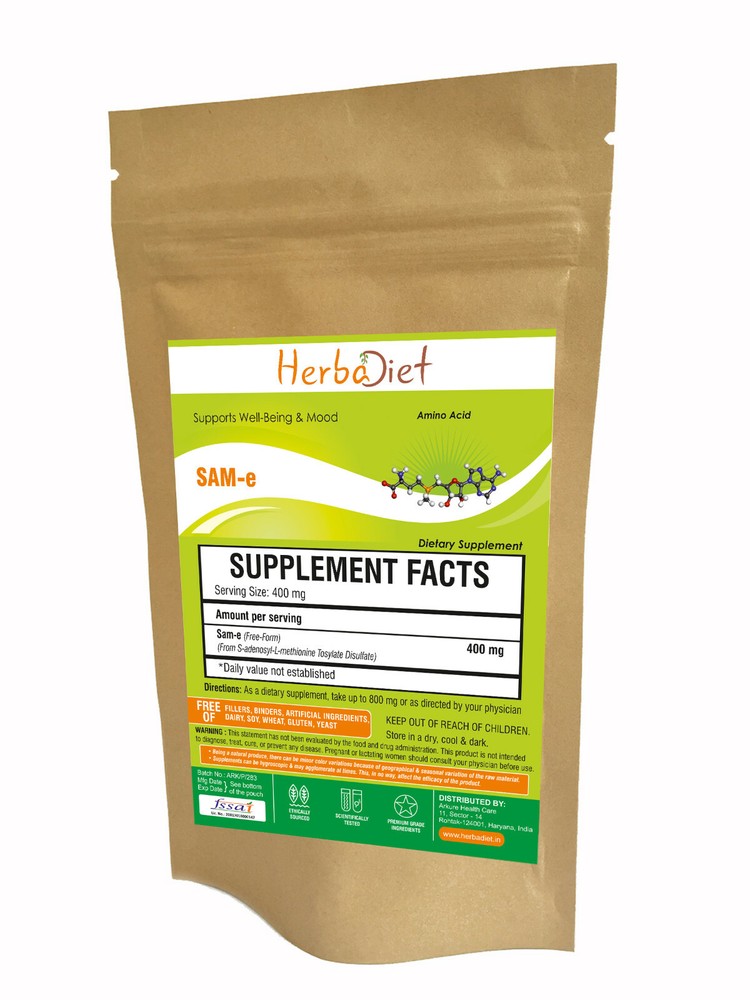 SAM-e SAMe S-Adenosyl Methionine Powder Depression Aid Bone Health Mood Support