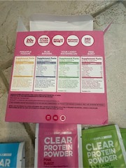 Clean simple eats Clear Protein Powder Variety Pack