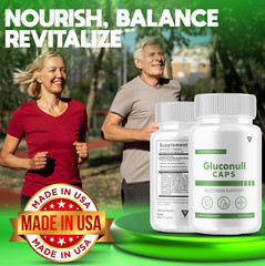 (5 Pack) Gluconull Caps Gluco Null Capsules for Glycogen Support (300 Capsules)