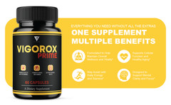 (3 Pack) Vigorox Prime Max Performance Supplement, VigoroxPrime (180 Capsules)