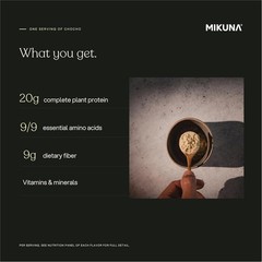 MIKUNA, Chocho Plant Protein Powder, Vanilla, 1.42 lbs (645 g). 09/2027