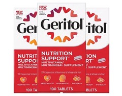 Geritol Complete Tablets 100 Count Pack Of 3