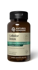 Nature’s Sunshine Cellular Detox, Digestive Cleanse Support, 100 Capsules NEW