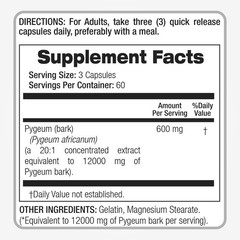 FITO MEDIC’S Lab | pygeum Supplement |180 Capsules | 180 Count (Pack of 1)