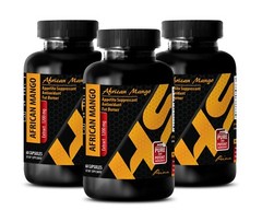 appetite control – Pure AFRICAN MANGO EXTRACT 1200mg – liver support – 3 Bottles