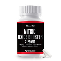 240 Nitric Oxide Booster Supplement L-Arginine Capsule L-Citrulline Pills Cap