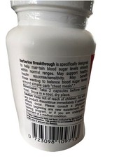 Bioptimizers Berberine Breakthrough Supplement Version 2.0 60 Veg Caps Exp 11/27
