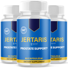 (3 Pack) Jertaris Pills Advanced Prostate & Bladder Support Formula 180 Capsules