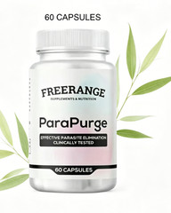 FreeRange ParaPurge Advanced Parasite Cleanser Para Purge 60 Capsules 3 Pack