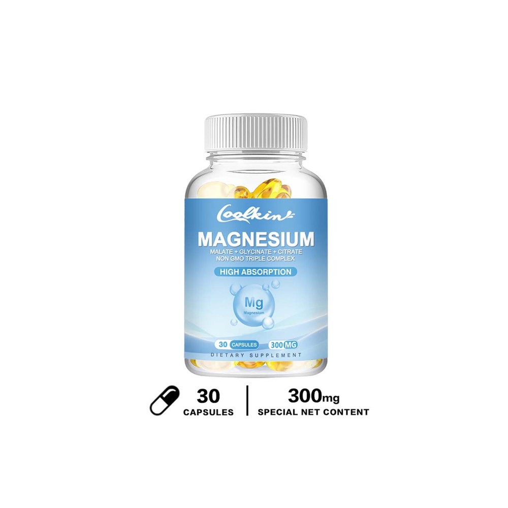 Triple Magnesium Complex-Brain & Nervous System Health,Sleep Boost,Stress Relief