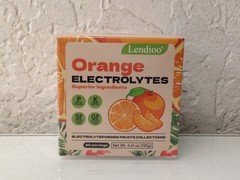 Orange Flavour Electrolytes Powder 4.41 oz Sugar-Free Gluten-Free – 2 Pack