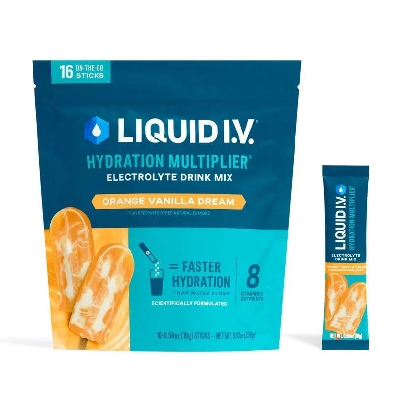 Liquid I.V. Hydration Multiplier – Orange Vanilla Dream – Hydration Powder Packe
