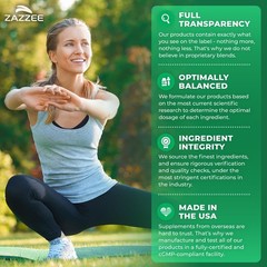 Zazzee USDA Organic Beet Root 8000mg 20:1 Extract 120 Vegan Capsules