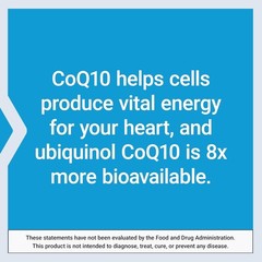 100 mg Super Ubiquinol CoQ10 with Enhanced Mitochondrial Support – 60 Softgels