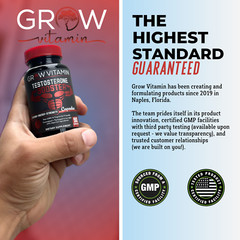 PRIME LABS TESTOSTERONE Booster Men’s Test Natural Stamina Endurance 90 Capsules