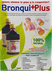 Bronqui Plus 8oz 100% Natural Bio-Active Medicinal Herb Extract & Decongestant