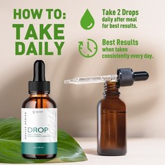 (1 Pack) Drop The Pounds Advanced Formula Drops for Fitness & Energy 30 Servings