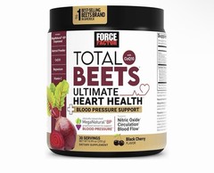 Force Factor Total Beets Ultimate Heart Health Blood Pressure Support with CoQ10