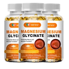400MG Magnesium Glycinate High Absorption,Improved Sleep,Stress & Anxiety Relief