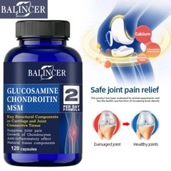 Glucosamine Chondroitin Turmeric,- Bones, Joint Support,Growth of Chondrocytes