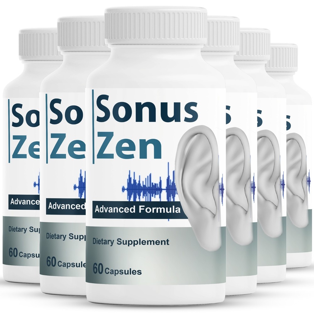 (6 Pack) SonusZen Capsules – Advanced Sonus Zen For Clear Hearing & Ear Support