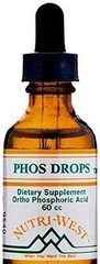 Nutri West Phos Drops Liquid Nutritional Supplement 1 Fl Oz Pack of 1
