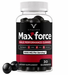 (5 Pack) Max Force Gummys Advanced Male Support Supplement MaxForce 30 Gummies