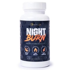 Alpha Lion Night Burn Nighttime Fat Burner Weight Loss Sleep Aid 60 Capsules New