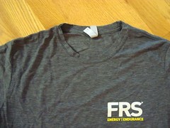 FRS Healthy Energy Performance New Charcoal T-Shirt Medium