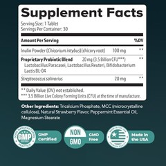 Synaptigen 30 Tablets Probiotics Inulin Magnesium 30 days