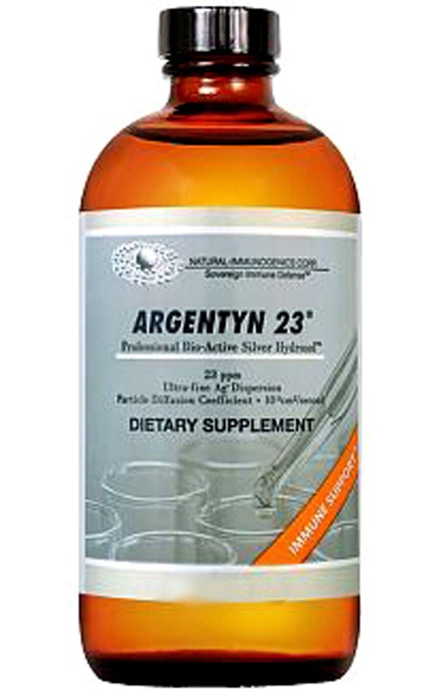 Argentyn 23™ 16 oz Colloidal Silver Hydrosol Natural Immunogenics EXP 04/2026
