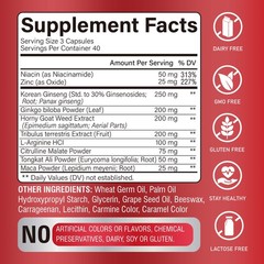 Strength Tonic 240pcs – Enhance Endurance, Focus, and Energy, Muscle Growth