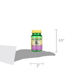 Spring Valley Timed-Release Vitamin B12 Tablets, 1,000 mcg, 60 Count