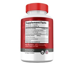 Blood Flow Max Capsules , Max Strength, BloodFlow Max Blood Support (5 Pack)