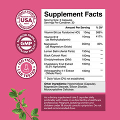Advanced PMS Support Supplement for Women – Multibenefit PMS Relief Complex 60ct