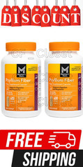 2 Pack – Member’s Mark 100% Psyllium Husk Fiber Capsules, 400 ct (Total 800)